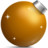 Golden ball Icon